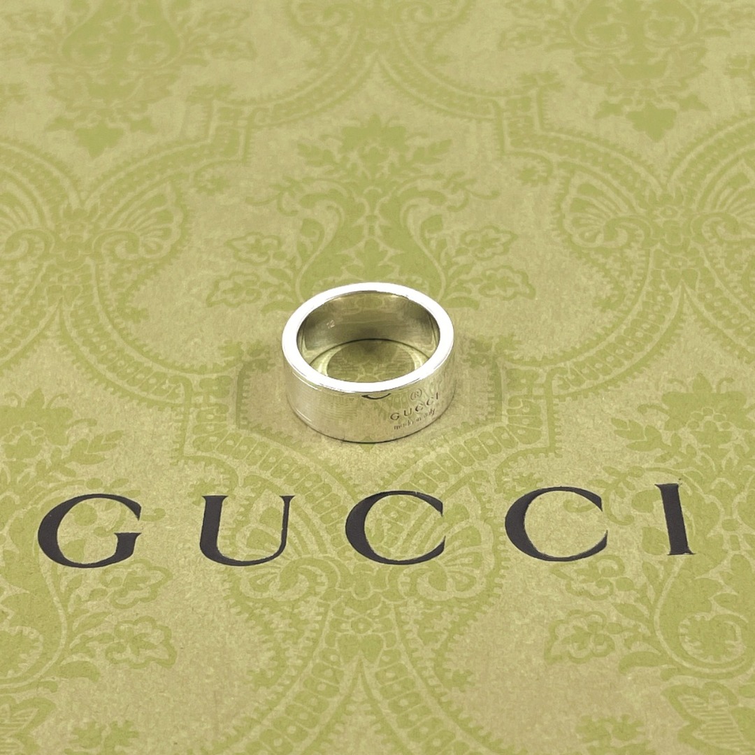 Gucci(グッチ)のグッチ リング・指輪 ロゴ   シルバー レディースのアクセサリー(リング(指輪))の商品写真