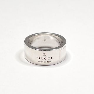 グッチ(Gucci)のグッチ リング・指輪 ロゴ   シルバー(リング(指輪))