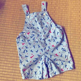 プチバトー(PETIT BATEAU)のプチバトー★サロペット(Ｔシャツ)