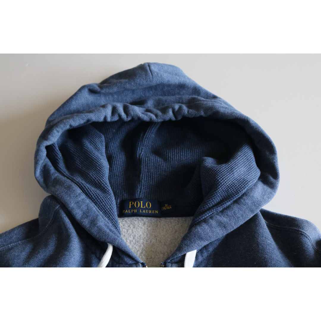 POLO RALPH LAUREN(ポロラルフローレン)の【POLO RALPH LAUREN】パーカー　フーディー　青　L相当★ メンズのトップス(パーカー)の商品写真