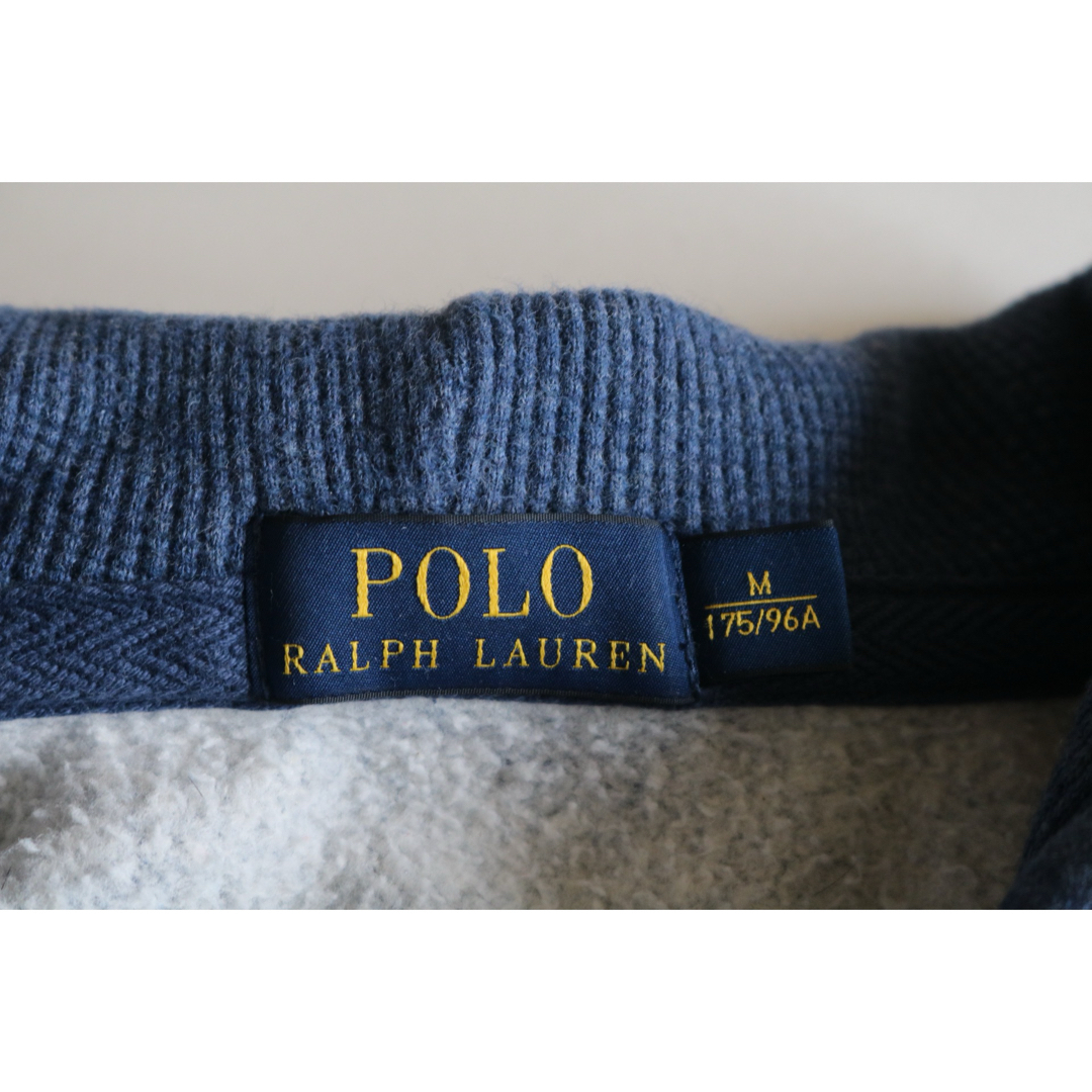 POLO RALPH LAUREN(ポロラルフローレン)の【POLO RALPH LAUREN】パーカー　フーディー　青　L相当★ メンズのトップス(パーカー)の商品写真