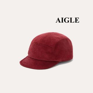 エーグル(AIGLE)のAIGLE エーグル 撥水コーデュロイキャップ 帽子(キャップ)