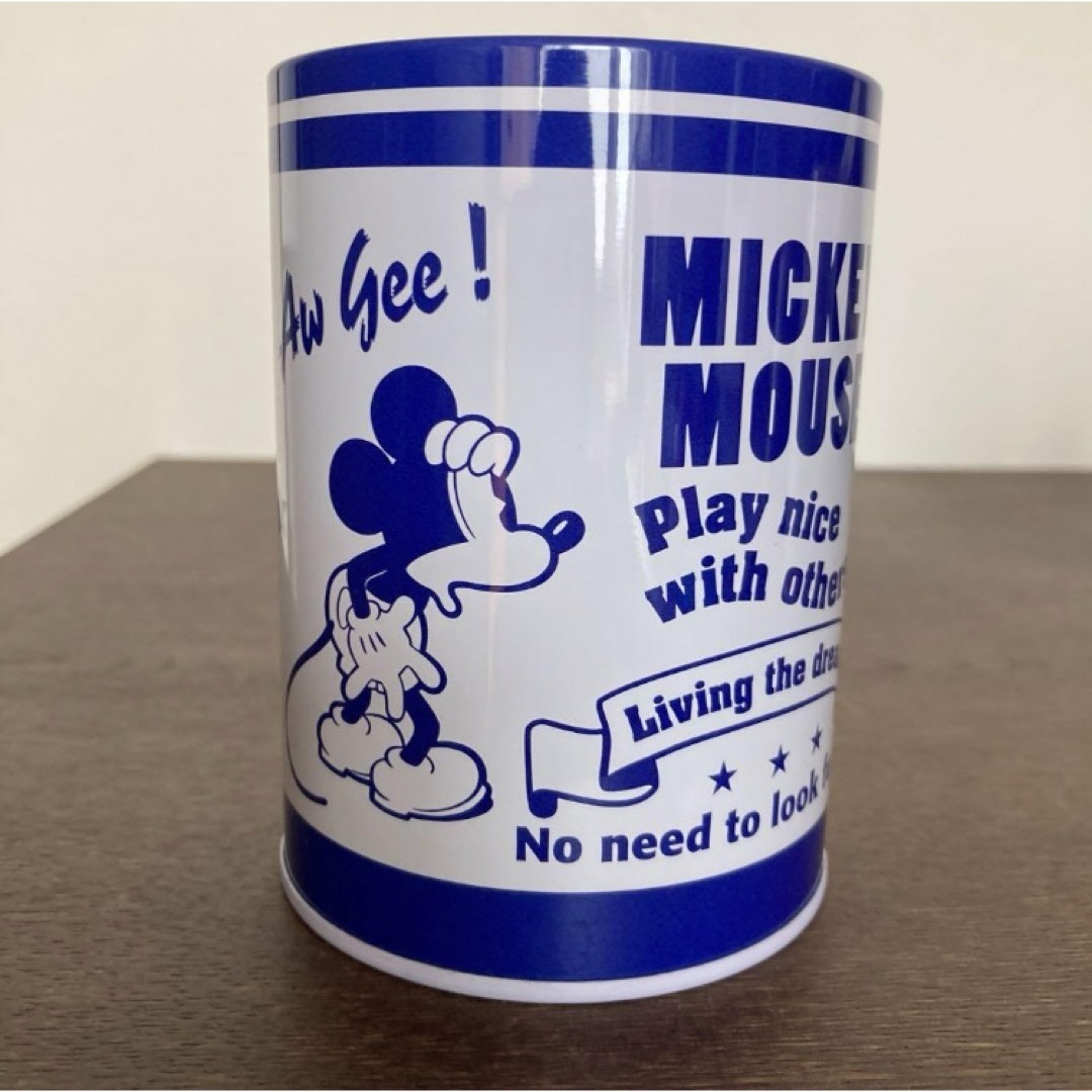 Disney(ディズニー)のディズニー ミッキーマウス ペン立て 缶2個セット インテリア/住まい/日用品の文房具(その他)の商品写真