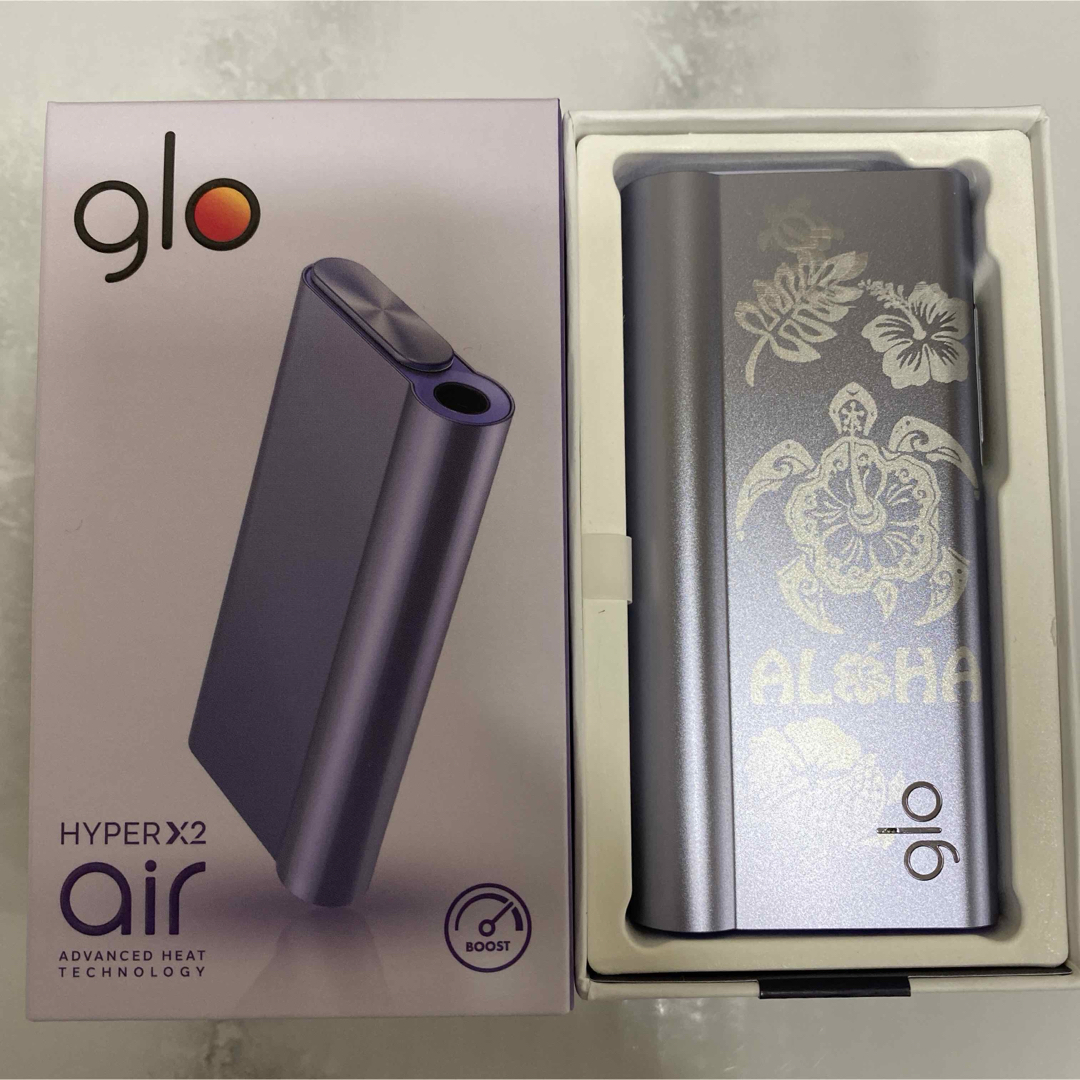 glo(グロー)のトライバル ホヌ 加工 glo hyper air グローハイパーエアー 本体 メンズのファッション小物(タバコグッズ)の商品写真