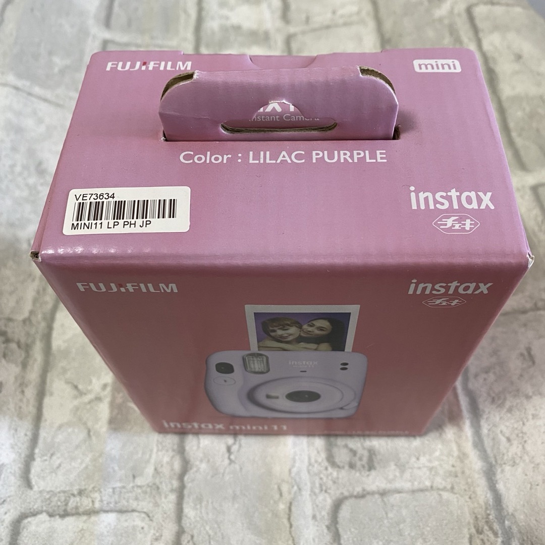 富士フイルム(フジフイルム)の【新品/フィルムセット】チェキ instax mini11＋フィルム20枚セット スマホ/家電/カメラのカメラ(フィルムカメラ)の商品写真