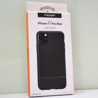 iPhone 11 Pro Max 用 Spigen 耐衝撃ケース ブラック(iPhoneケース)