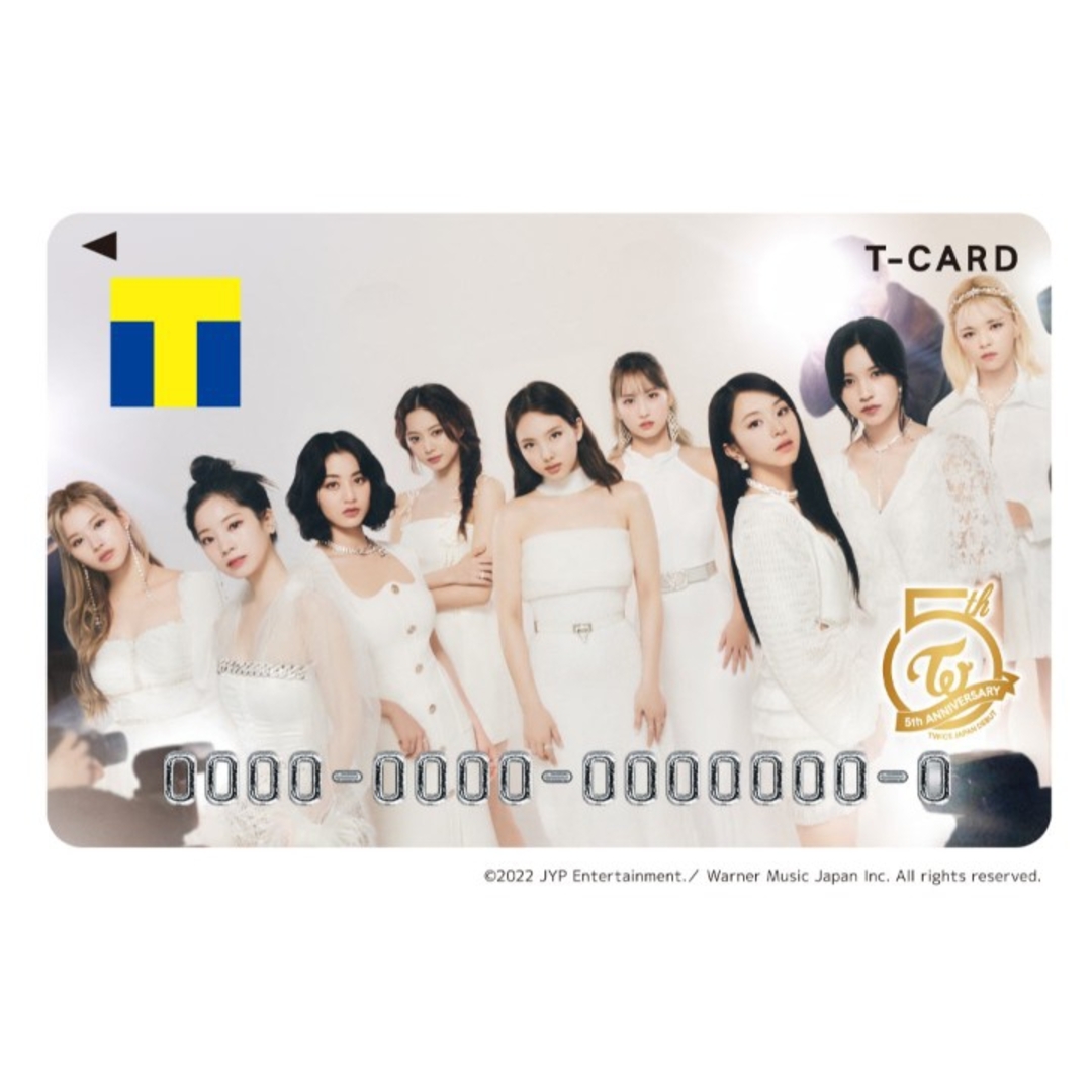 匿名配送　Tカード TWICE (トゥワイス)　新品未使用　１枚 エンタメ/ホビーのタレントグッズ(アイドルグッズ)の商品写真