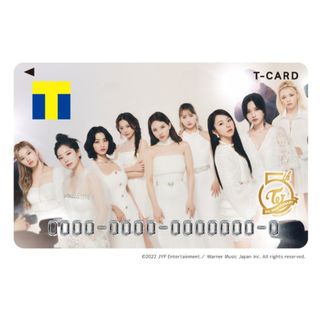 匿名配送　Tカード TWICE (トゥワイス)　新品未使用　１枚(アイドルグッズ)