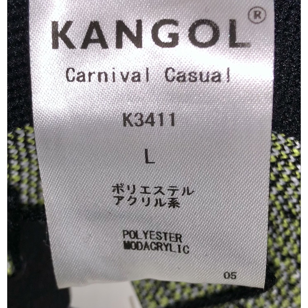 KANGOL(カンゴール)のL 新品 KANGOL カーニバル カジュアル バケットハット ライム イエロー メンズの帽子(ハット)の商品写真