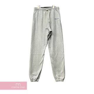 SAINT Mxxxxxx 2023AW Logo Sweat Pants SM-A23-0000-034 セントマイケル ロゴスウェットパンツ 刺繍ロゴ ヴィンテージ加工 グレー サイズS【2405011】【新古品】【me04】(スラックス/スーツパンツ)