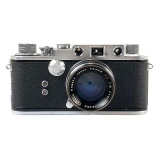 田中光学 Tanack TYPE IV-S + TANAR H.C. 5cm F2 50mm Lマウント L39 ［ジャンク品］ 中古(フィルムカメラ)