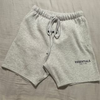 esentials スウェットショートパンツ　グレー　XS