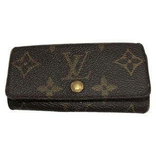 ルイヴィトン(LOUIS VUITTON)のLOUIS VUITTON ルイヴィトン 4連キーケース M62631 ミュルティクレ4 モノグラム 【中古品】 22405K145(キーケース)