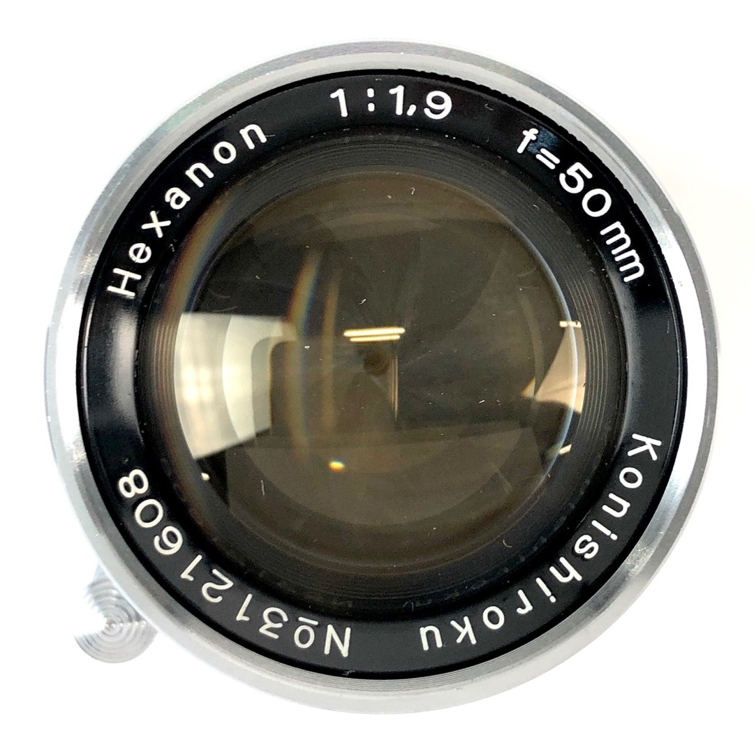レオタックス F + Hexanon 50mm F1.9 Lマウント L39 中古 スマホ/家電/カメラのカメラ(フィルムカメラ)の商品写真