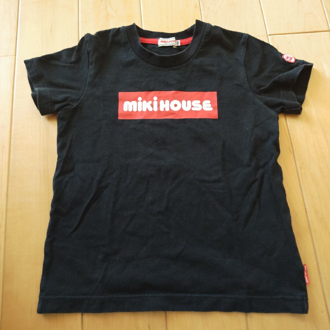 mikihouse(ミキハウス)のMH ロゴTシャツ 110 キッズ/ベビー/マタニティのキッズ服男の子用(90cm~)(Tシャツ/カットソー)の商品写真