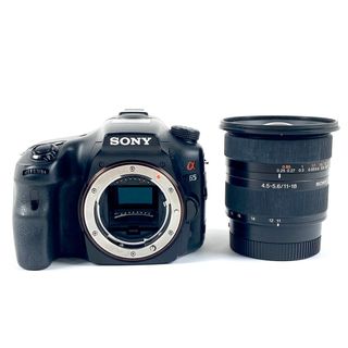 ソニー α65 + DT 11-18mm F4.5-5.6 SAL1118［ジャンク品］ 中古(デジタル一眼)