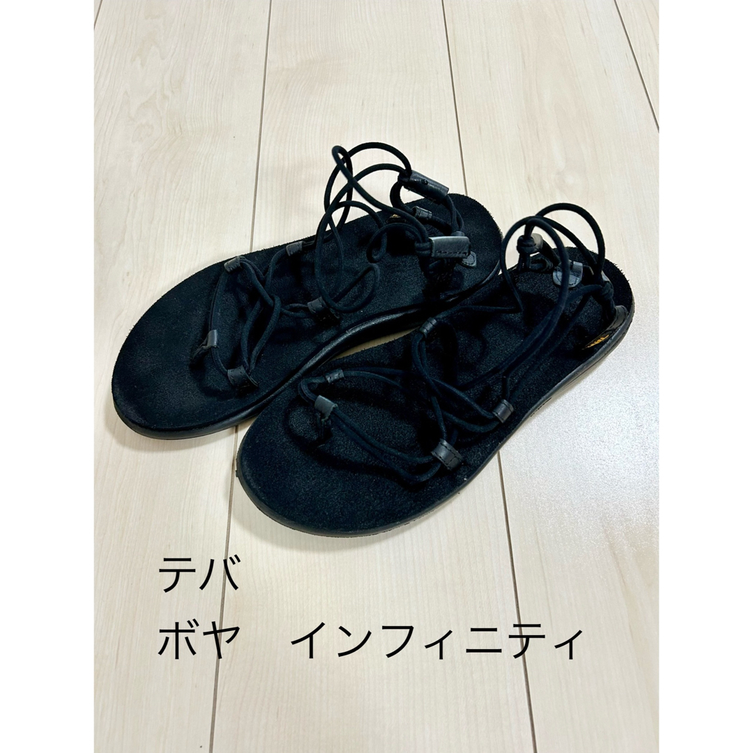 Teva(テバ)のテバ　ボヤ　インフィニティ　24.0cm  ブラック レディースの靴/シューズ(サンダル)の商品写真