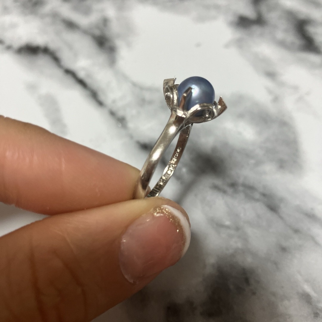 Lochie(ロキエ)のsilver刻印有　昭和当時物　指輪 レディースのアクセサリー(リング(指輪))の商品写真