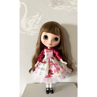 ブライスアウトフィットキュート🩷なリボンのバレエCoreワンピース(人形)