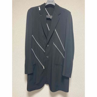 ヨウジヤマモトプールオム(Yohji Yamamoto POUR HOMME)のYohji Yamamoto 22SS N-ファスナーJKT(テーラードジャケット)