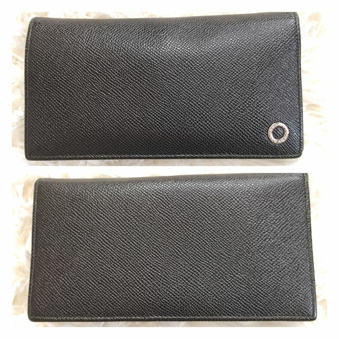 BVLGARI(ブルガリ)の正規品✨　美品✨　BVLGARI　長財布　財布　メンズ　二つ折り　レザー　黒 メンズのファッション小物(長財布)の商品写真