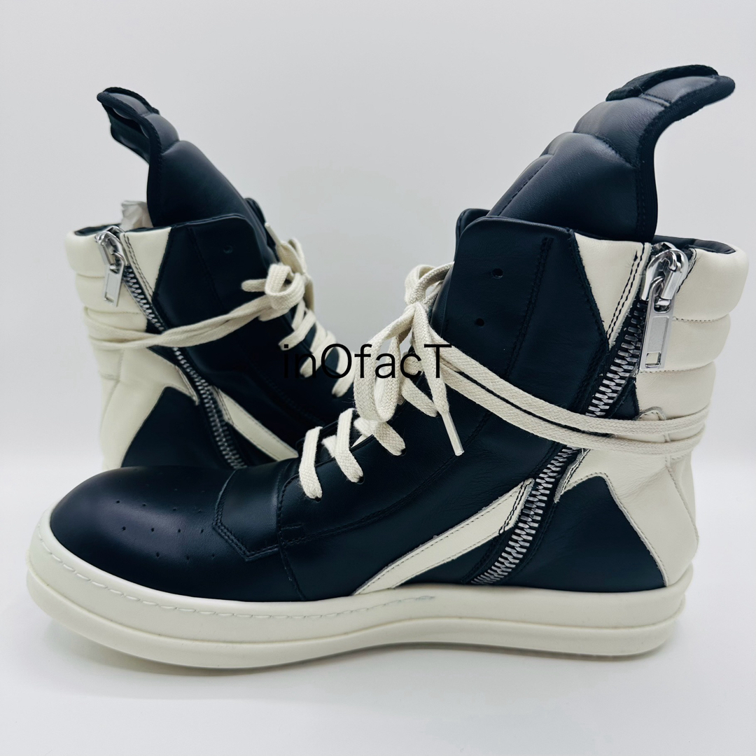 Rick Owens(リックオウエンス)の41 RICK OWENS GEOBASKET リックオウエンス ジオバスケット メンズの靴/シューズ(スニーカー)の商品写真