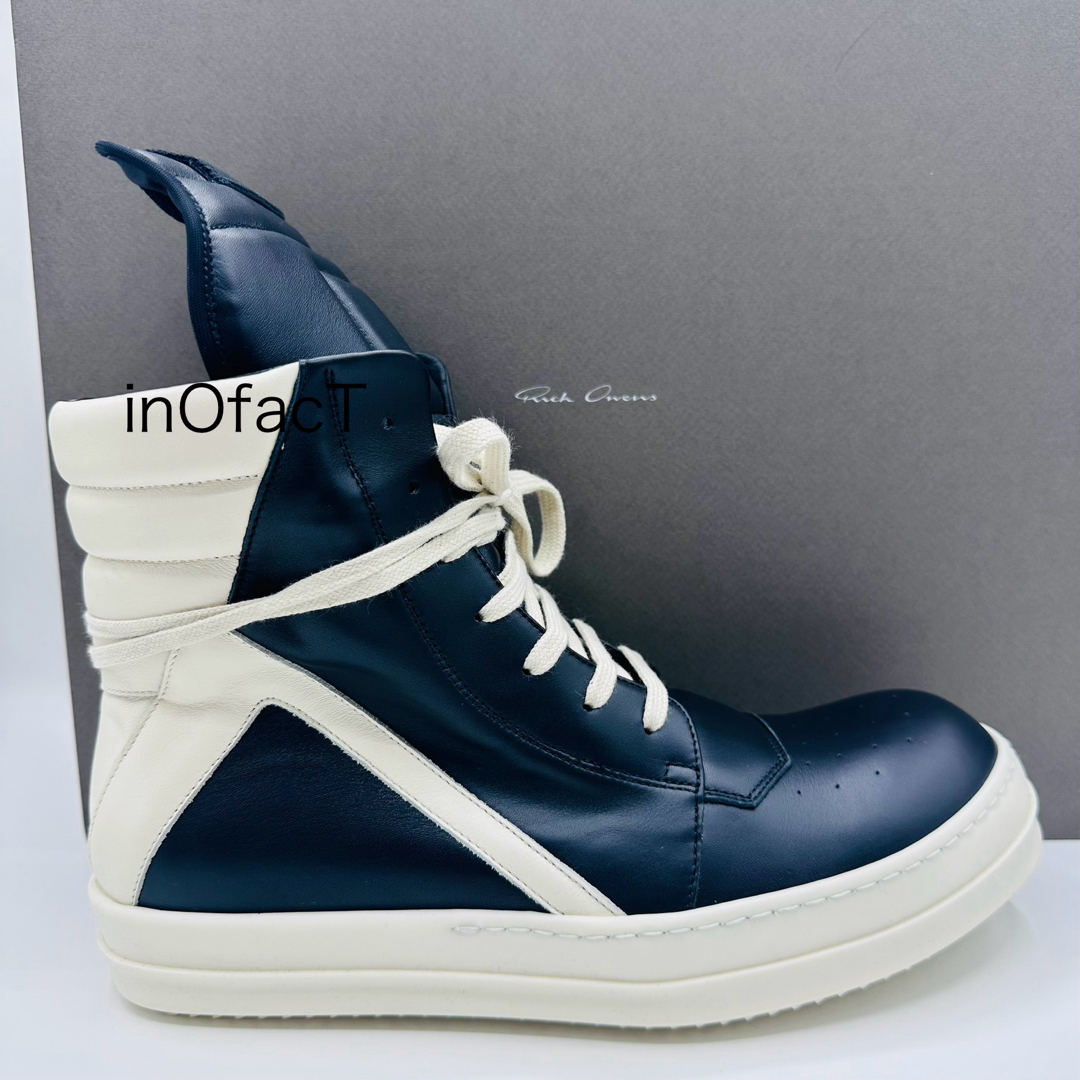 Rick Owens(リックオウエンス)の41 RICK OWENS GEOBASKET リックオウエンス ジオバスケット メンズの靴/シューズ(スニーカー)の商品写真