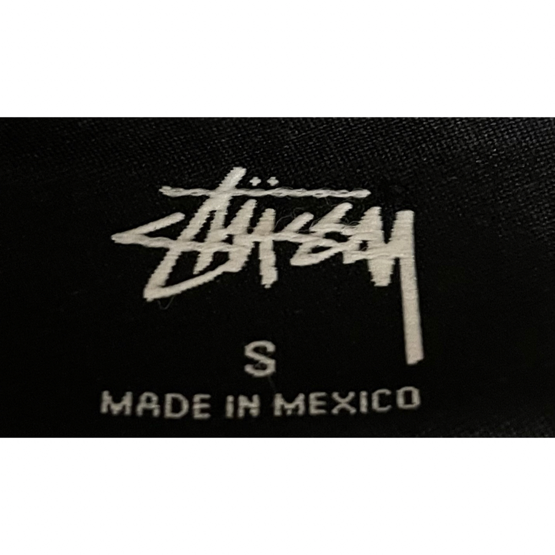 STUSSY(ステューシー)の★メキシコ製 プリントロゴ★【Mサイズ】STUSSY ステューシー ロンT 良品 メンズのトップス(Tシャツ/カットソー(七分/長袖))の商品写真