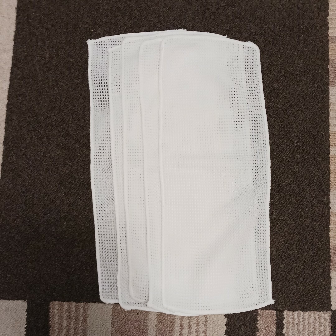 布オムツ/ネット/5枚 キッズ/ベビー/マタニティのおむつ/トイレ用品(布おむつ)の商品写真