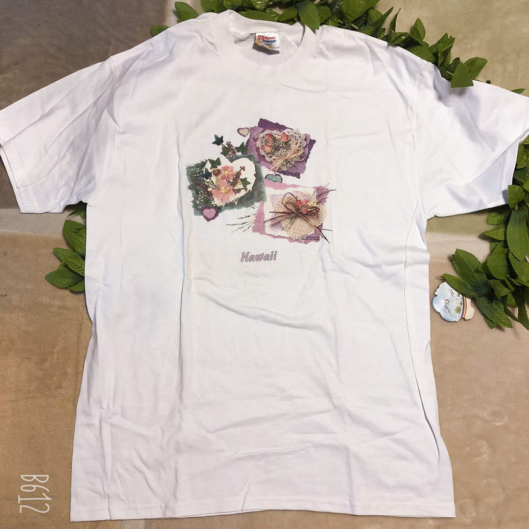 ハワイアンTシャツ  大きいサイズ レディースのトップス(Tシャツ(半袖/袖なし))の商品写真
