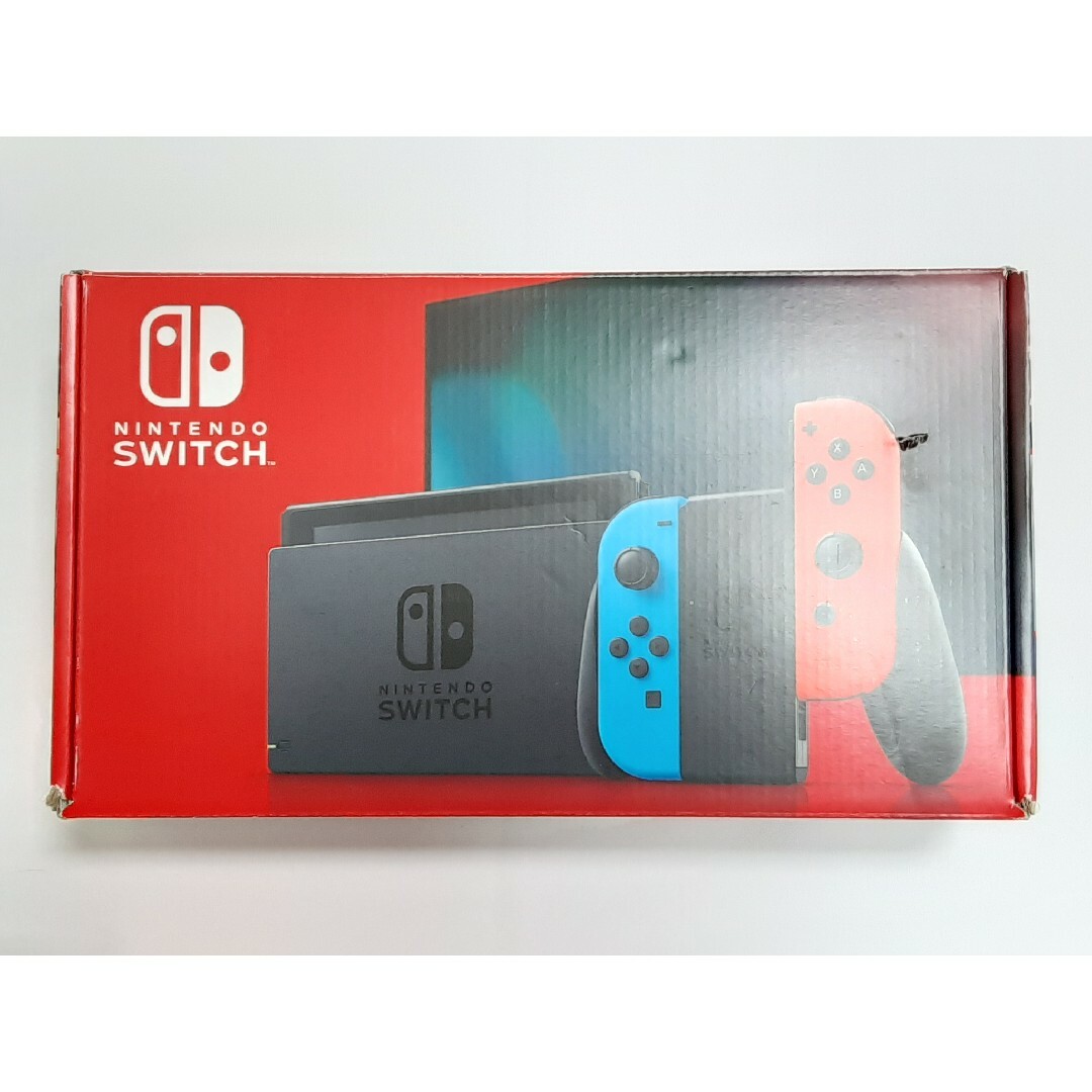 Nintendo Switch(ニンテンドースイッチ)のNintendo Switch (L) ネオンブルー / (R) ネオンレッド エンタメ/ホビーのゲームソフト/ゲーム機本体(家庭用ゲーム機本体)の商品写真