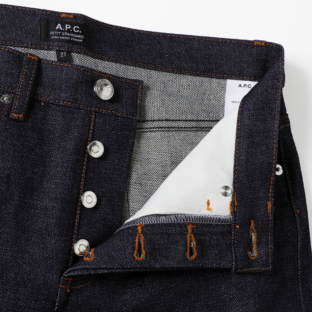 A.P.C(アーペーセー)のアーペーセー/A.P.C. パンツ アパレル メンズ PETIT STANDARD/プチスタンダード デニムパンツ INDIGO M09002-CODBS-IAI _0410ff メンズのパンツ(デニム/ジーンズ)の商品写真