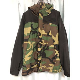 ザノースフェイス(THE NORTH FACE)のノースフェイス　GORE TEX sizeM 迷彩柄(マウンテンパーカー)