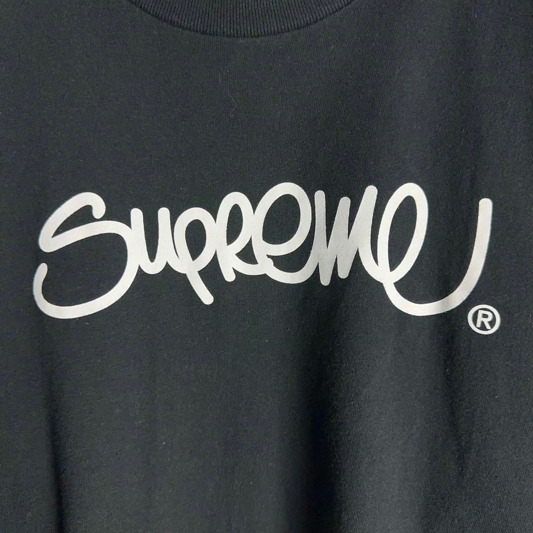 Supreme(シュプリーム)の9380【定番カラー】シュプリーム☆ビッグロゴ人気Lサイズtシャツ　美品 メンズのトップス(Tシャツ/カットソー(半袖/袖なし))の商品写真