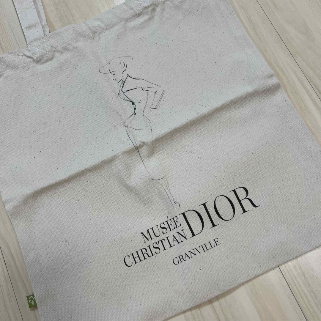 Christian Dior(クリスチャンディオール)のDIOR ディオール エコバッグ トートバッグ サブ ショップ袋 キャンバス地 レディースのバッグ(トートバッグ)の商品写真