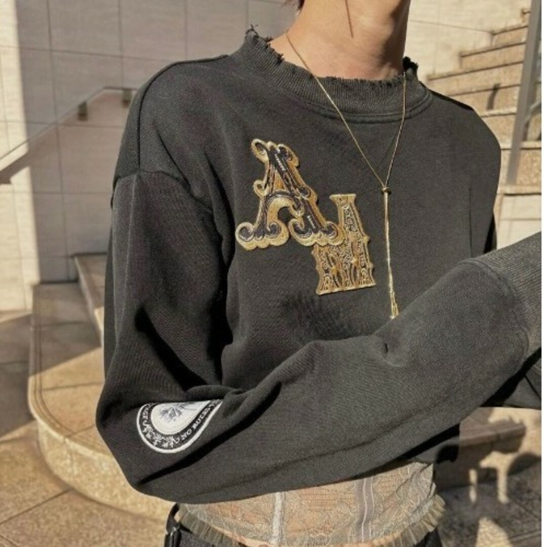 Ameri VINTAGE(アメリヴィンテージ)のAmeriVINTAGE  WAPPEN SWEAT TOP レディースのトップス(トレーナー/スウェット)の商品写真