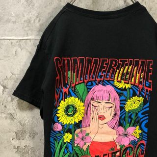 SUMMERTIME SADNESS 女性 涙 花 よどみ Tシャツ(Tシャツ/カットソー(半袖/袖なし))