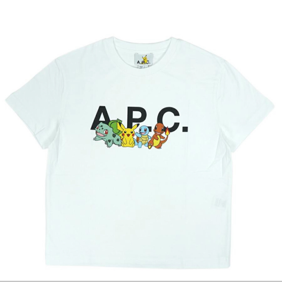 A.P.C(アーペーセー)の【新品タグ付き】 アーペーセー ポケモン A.P.C. Tシャツ レディース レディースのトップス(Tシャツ(半袖/袖なし))の商品写真