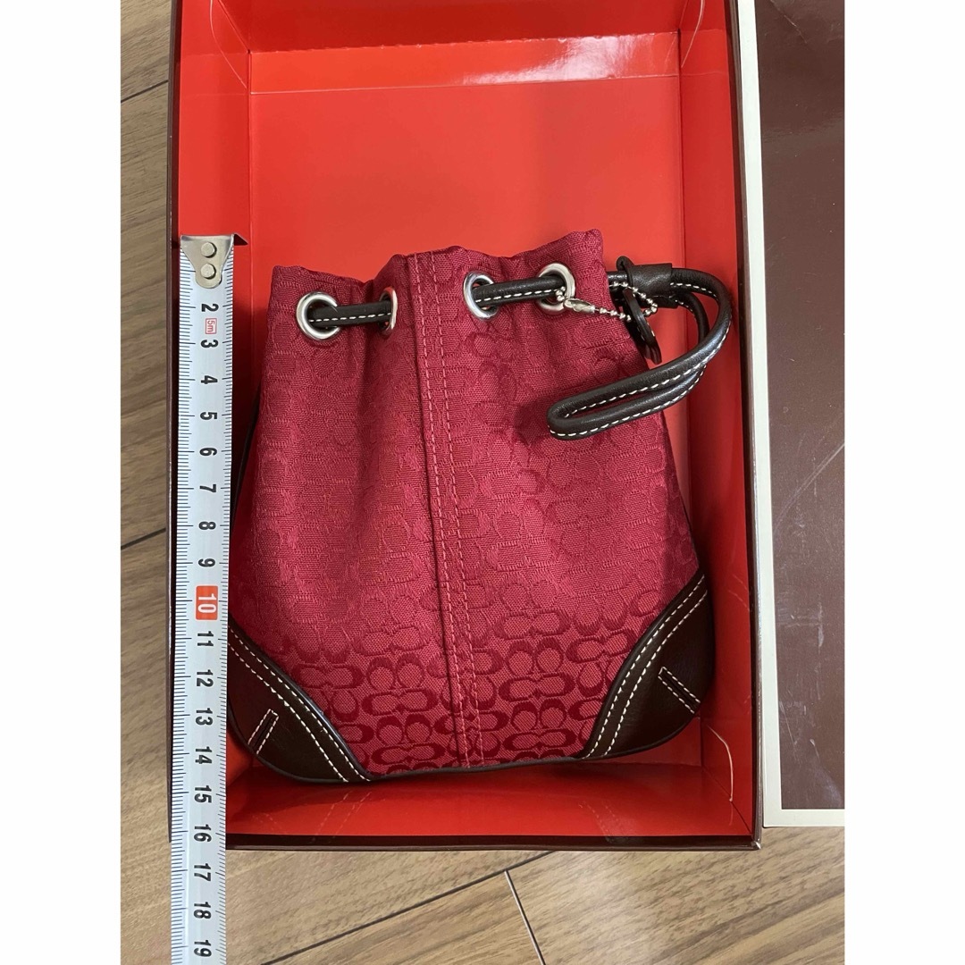 COACH(コーチ)のcoach 巾着 レディースのファッション小物(ポーチ)の商品写真