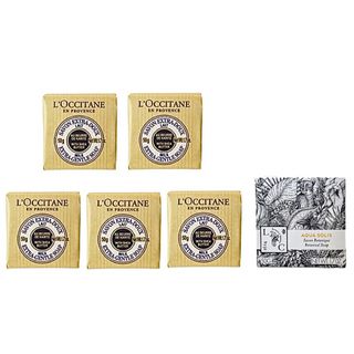 ロクシタン(L'OCCITANE)のロクシタン シアソープ 50g × 5個・ボタニカルソープ × 1個(ボディソープ/石鹸)