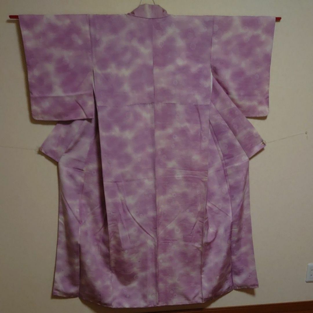 《小紋》薄紫ぼかし 細身の方に！ レディースの水着/浴衣(着物)の商品写真