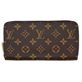 ルイヴィトン(LOUIS VUITTON)のルイヴィトン LOUIS VUITTON ジッピー ウォレット ラウンドファスナー モノグラム キャンバス M41895 フューシャ RFID(ICチップ)内蔵【中古】(財布)