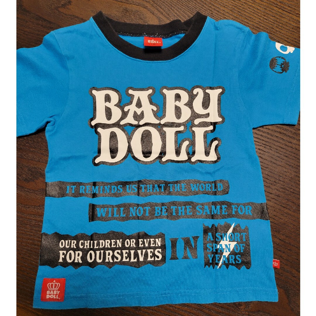 BABYDOLL(ベビードール)のBABYDOLL Tシャツ 半袖 110 キッズ/ベビー/マタニティのキッズ服男の子用(90cm~)(Tシャツ/カットソー)の商品写真