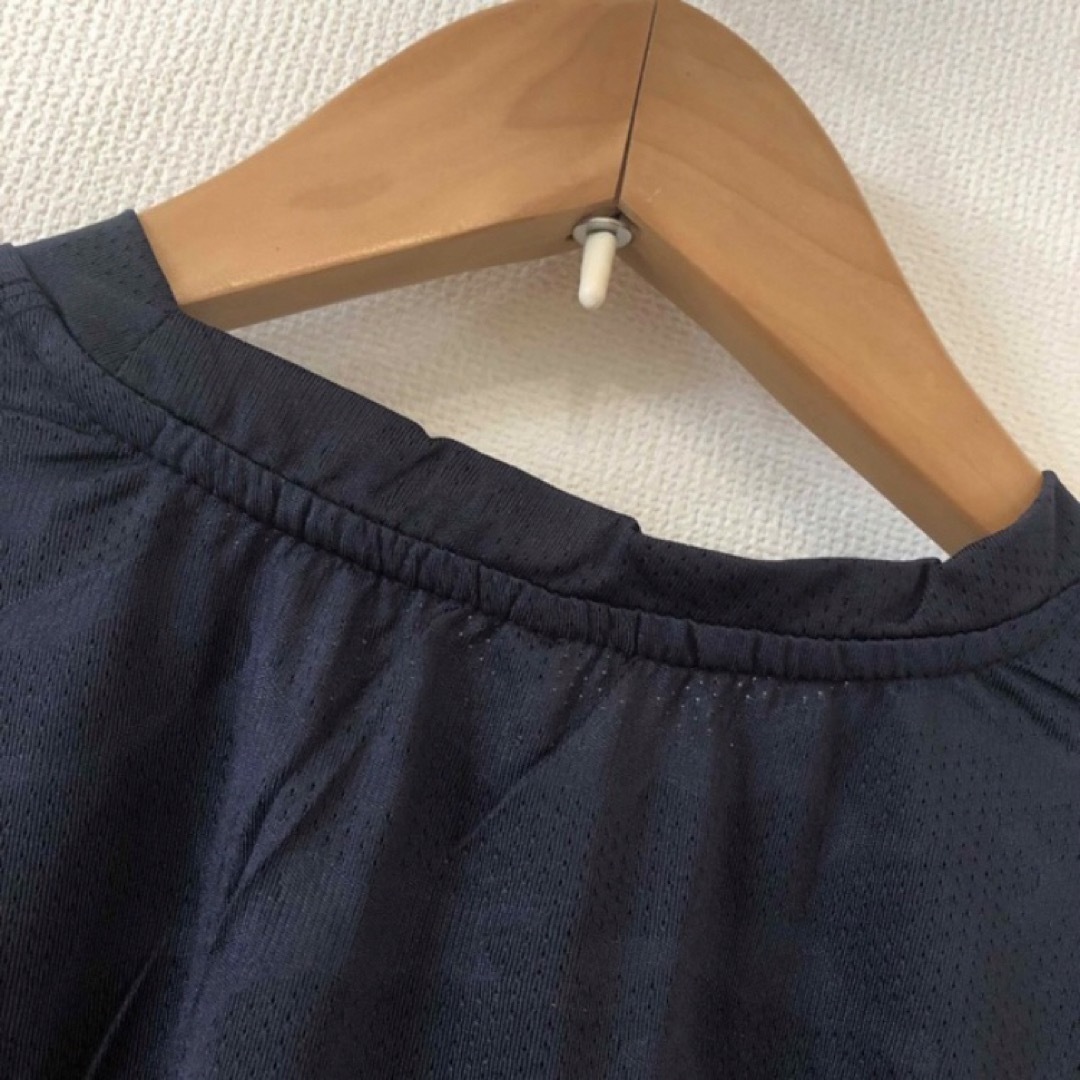 新品　ドライTシャツ　メンズL 紺 メンズのトップス(Tシャツ/カットソー(半袖/袖なし))の商品写真