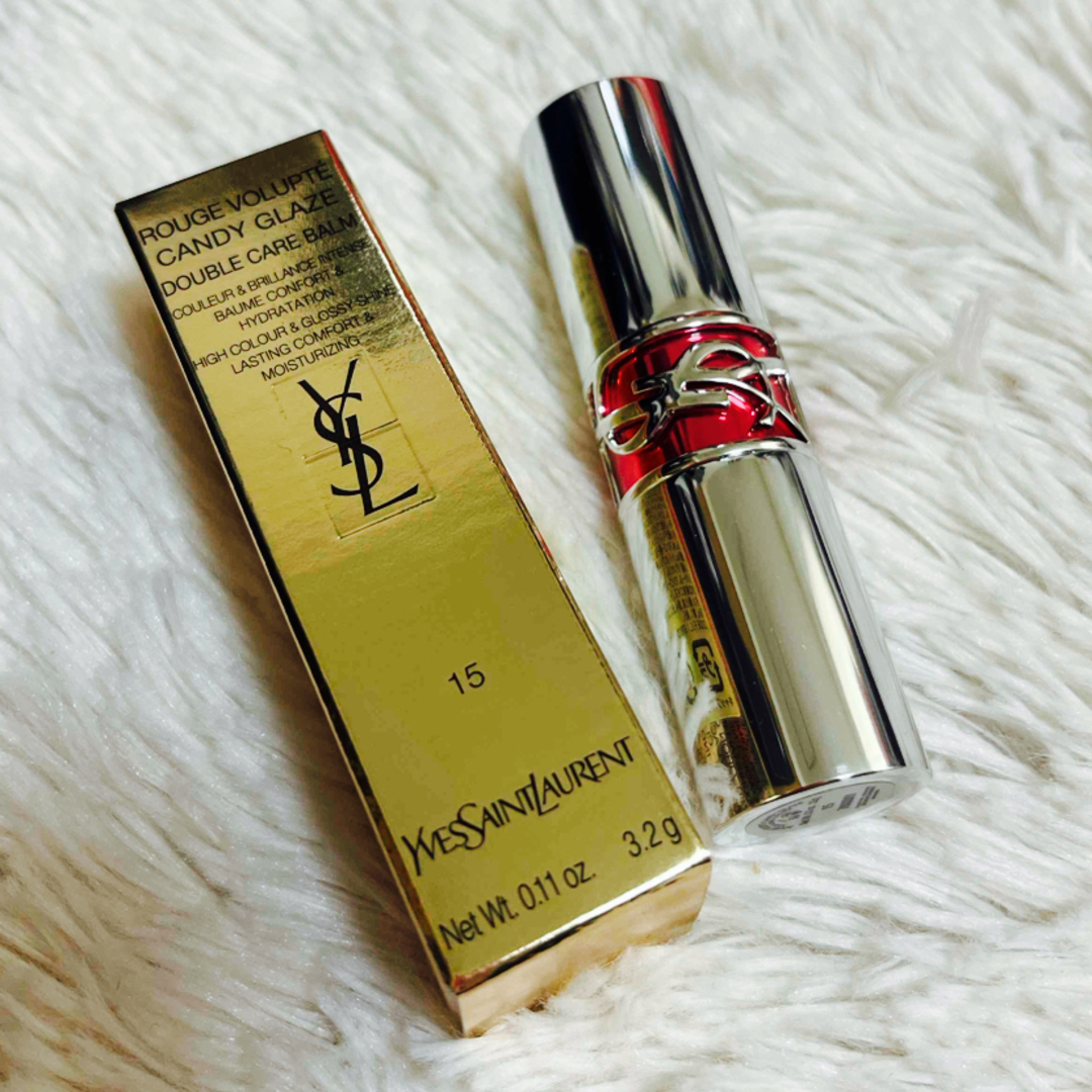 Yves Saint Laurent Beaute(イヴサンローランボーテ)のすあ様　YSL ルージュ　ヴォリュプテキャンディグレーズ15 レディースのレディース その他(その他)の商品写真