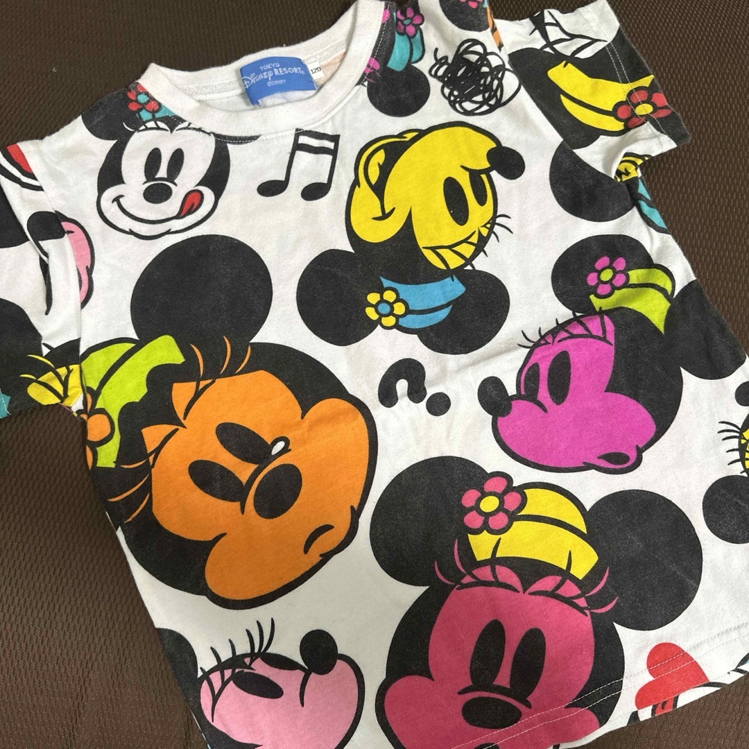 Disney(ディズニー)の週末限定価格✩東京ディズニーリゾートミニーちゃんTシャツ3枚セット キッズ/ベビー/マタニティのキッズ服女の子用(90cm~)(Tシャツ/カットソー)の商品写真