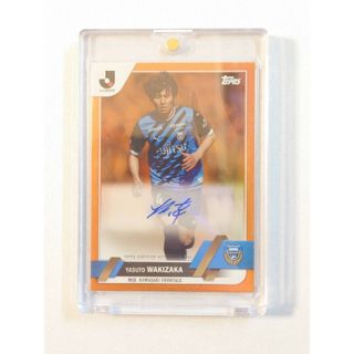 トップス(Topps)のtopps 脇坂泰斗 川崎フロンターレ 直筆サインカード  トレーディングカード(スポーツ選手)