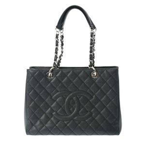 シャネル(CHANEL)のシャネル  GST グランドショッピングトート トートバッグ 黒(トートバッグ)