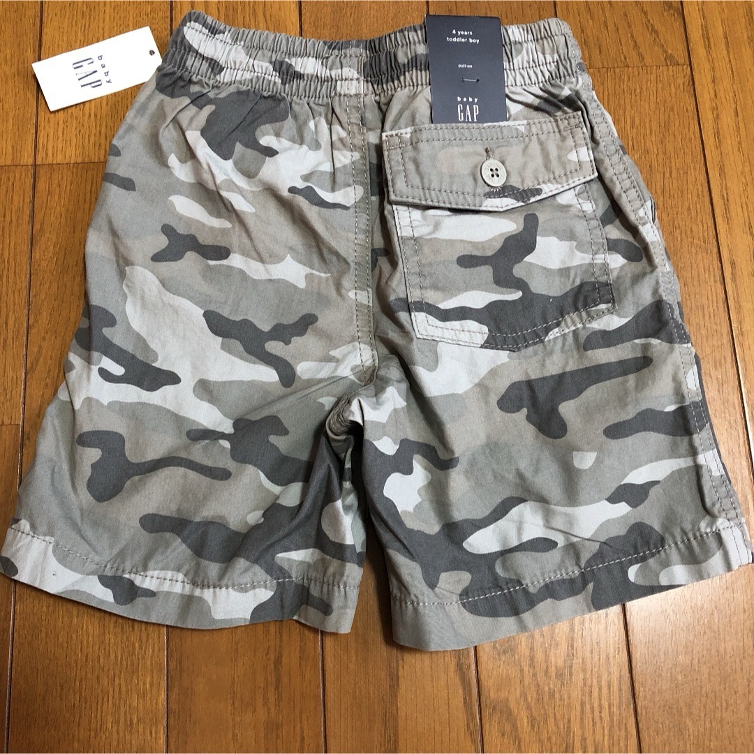 GAP(ギャップ)のGAP ベビーギャップ　ハーフパンツ タグ付き未使用品 キッズ/ベビー/マタニティのキッズ服男の子用(90cm~)(パンツ/スパッツ)の商品写真