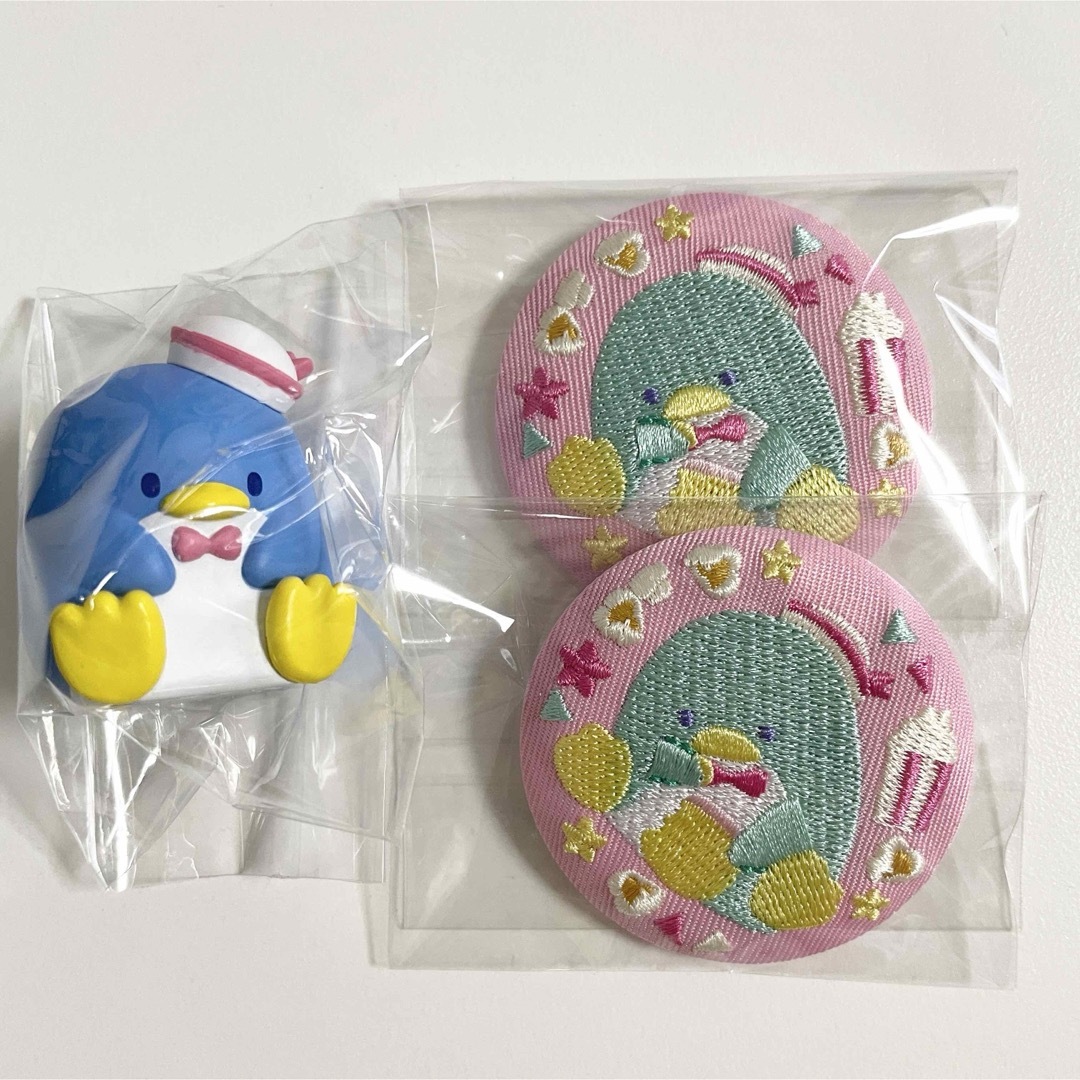 サンリオ(サンリオ)の＊未使用＊ サンリオ SANRIO まちぼうけ 刺繍缶バッジ タキシードサム エンタメ/ホビーのアニメグッズ(バッジ/ピンバッジ)の商品写真